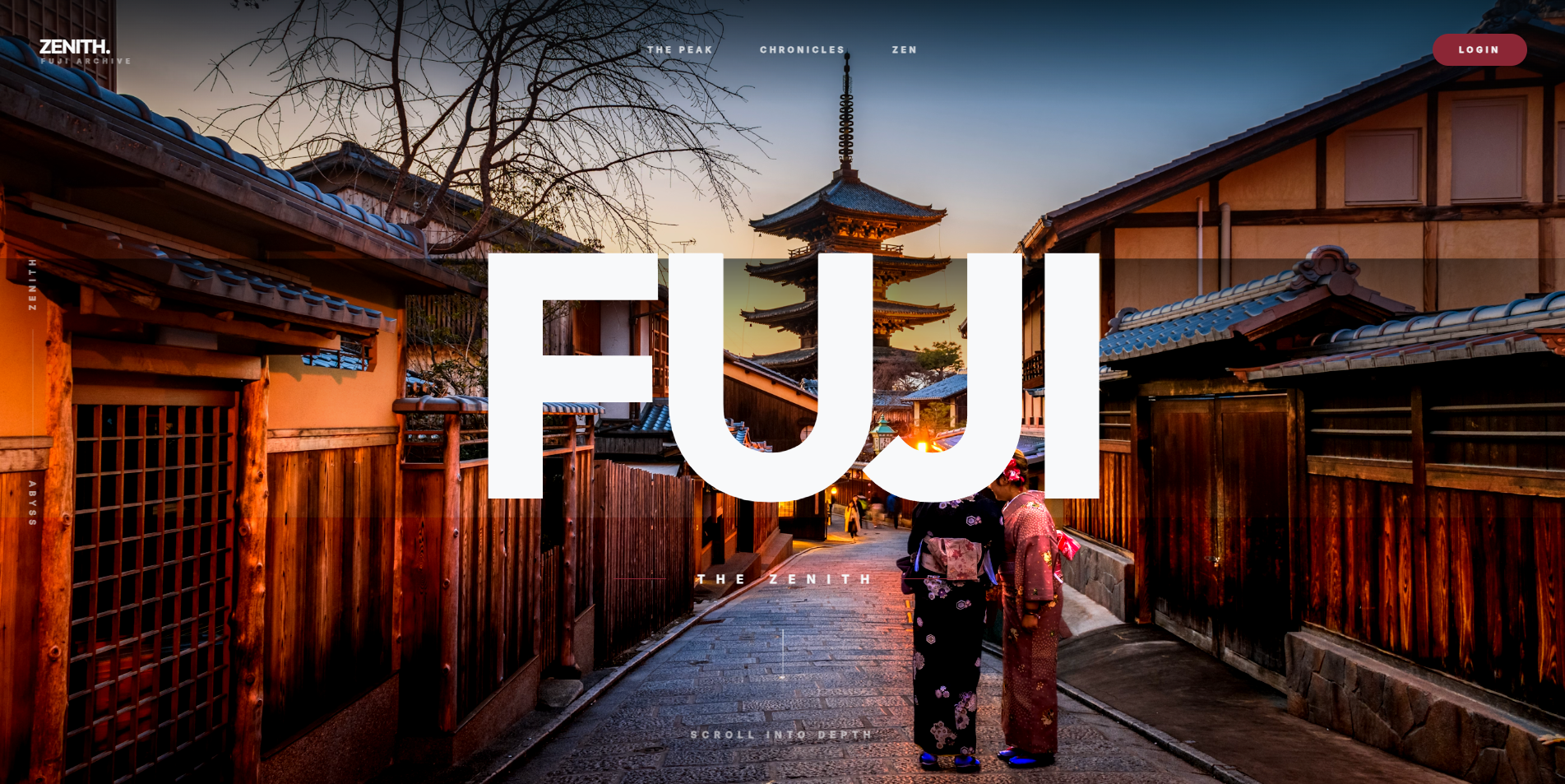 Diseño web a medida temática Japón