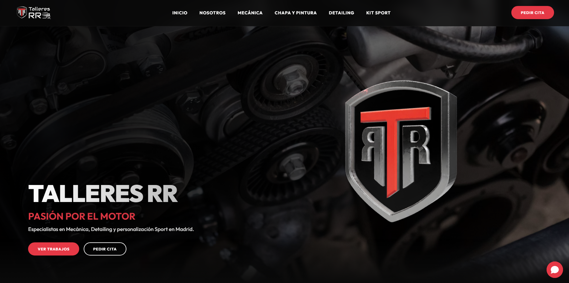 Diseño web profesional para taller mecánico